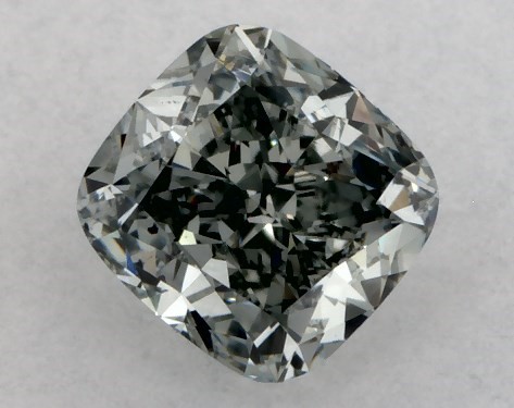  0.60 Carat Blue SI1  cushion modified diamond